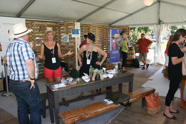 UniSA Tent at WOMADelaide by Josh Penley 2014