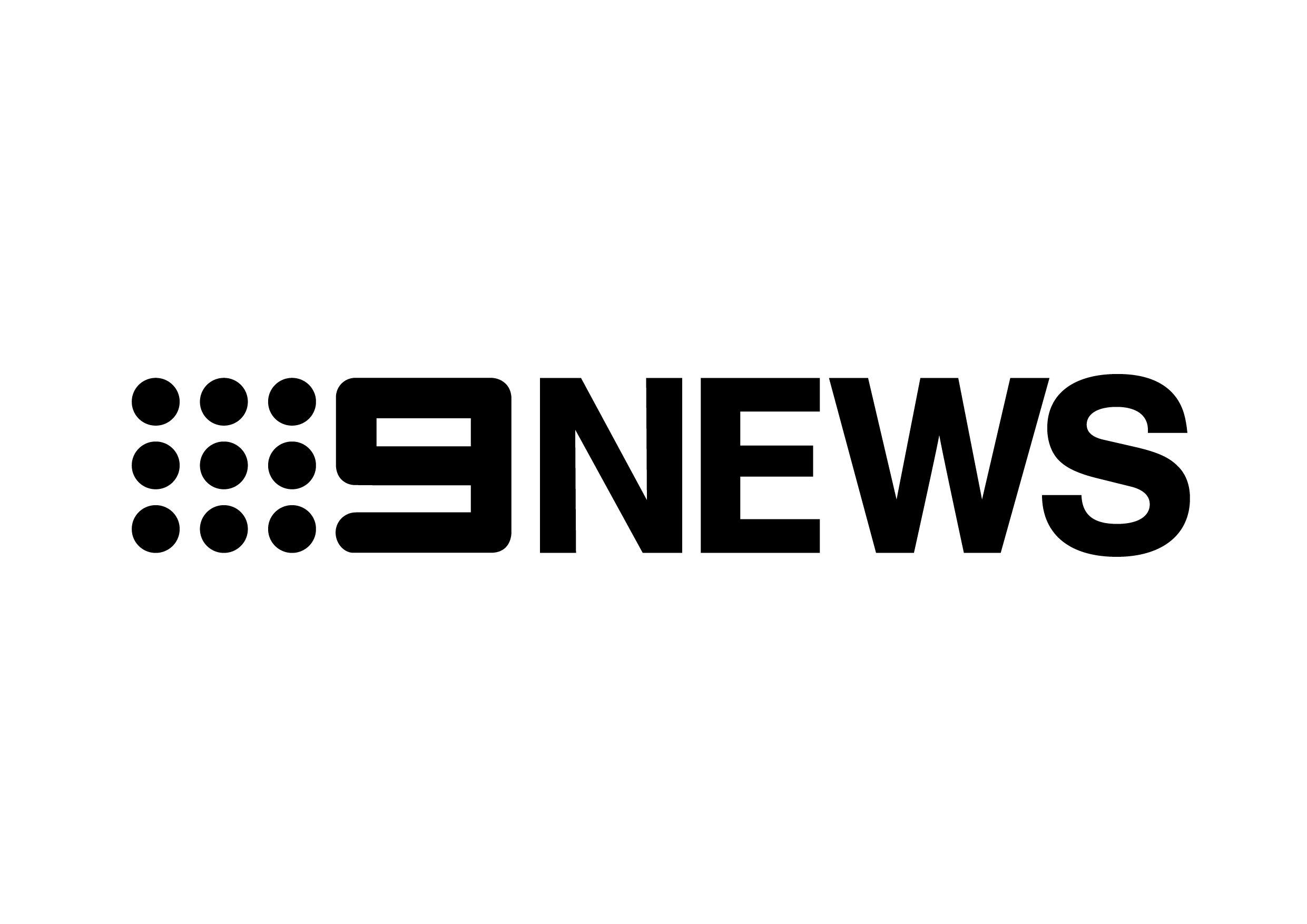 9NEWS_2D_Logo_Horizontal_MonoBlack