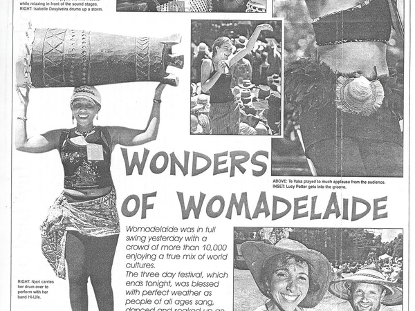 The Sunday Mail - Wonders of WOMADelaide