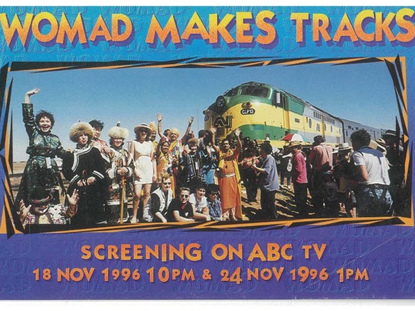 1996 Train Postcard