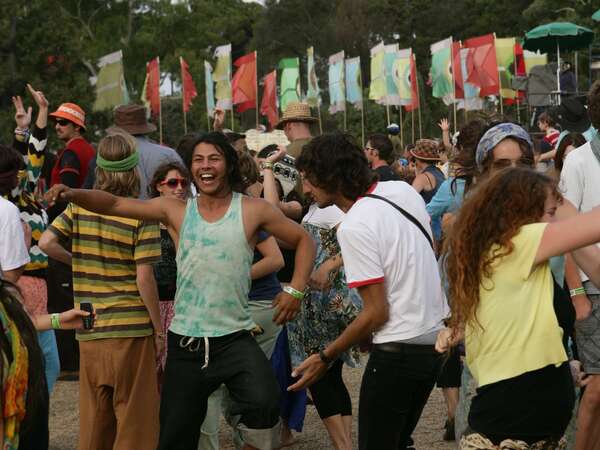 Crowd dancing - Image Tony Lewis