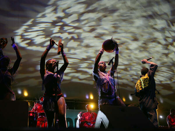 Femi Kuti Dancers - Image Tony Lewis